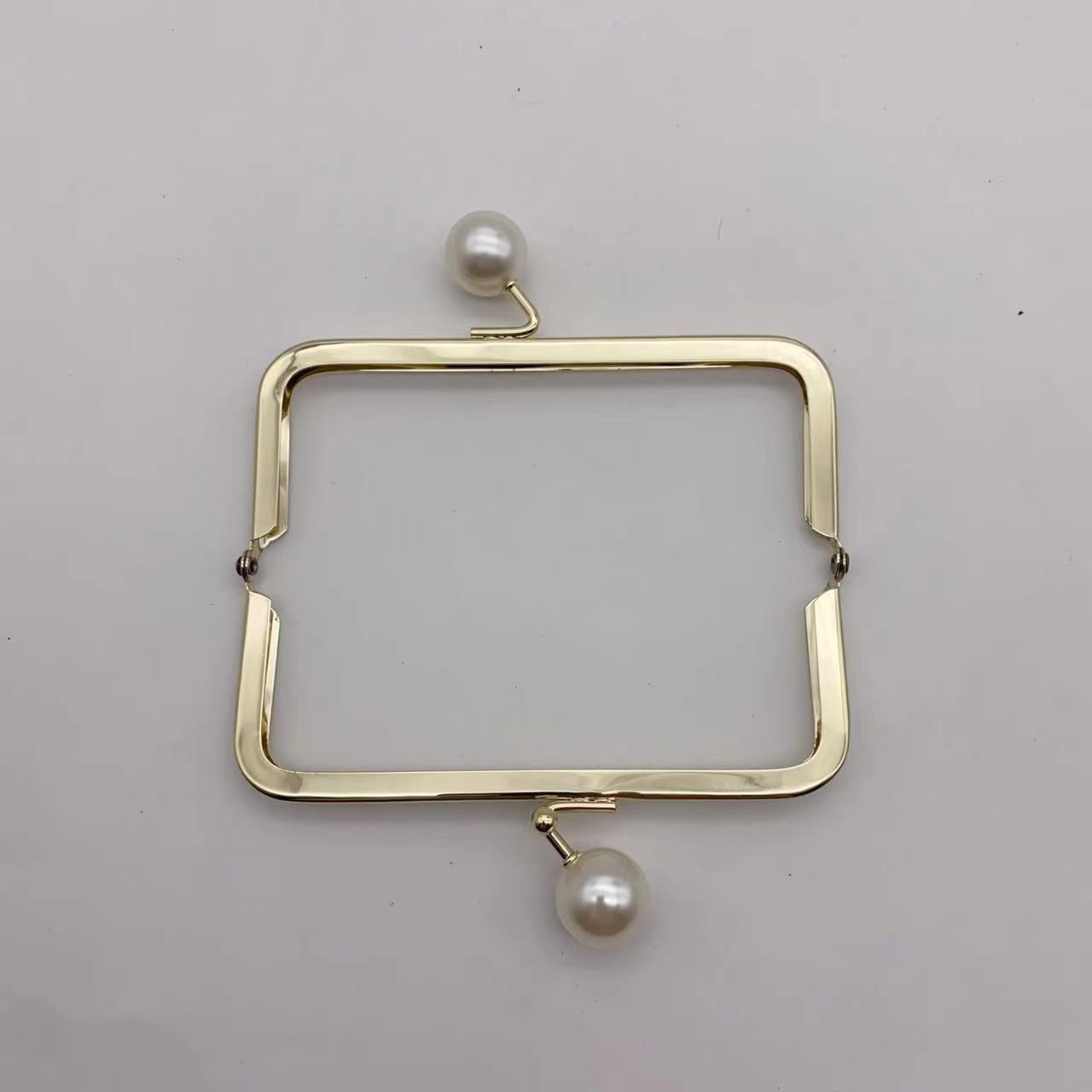 Fashion Design Rectangle Shape Metal Box Purse Frame Evening Bag Metal Purse Frame Clutch Bag-8
