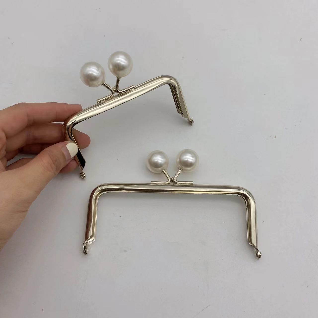 Fashion Design Rectangle Shape Metal Box Purse Frame Evening Bag Metal Purse Frame Clutch Bag-8