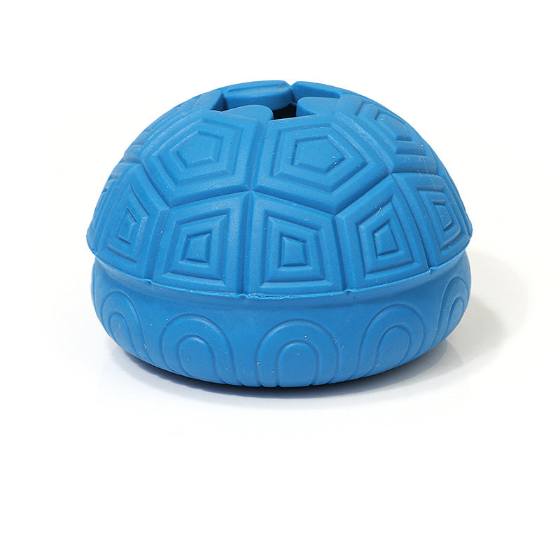 Hot Seller Rubber Ball Pet Toy Resistance to Bite Leaky Food Ball Dispenser of Turtle Shell Teeth Cleaning Dog Chew Toy-73