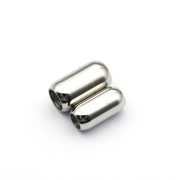 China Factory stainless steel round 3/4/5/6mm iron buckle DIY bracelet necklace Ankle chain connector jewelry making accessories-47