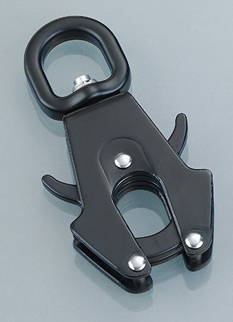 Factory High Quality dog leash Frog Clip carabiner Quick Side Release swivel hooks Dog Collar-1
