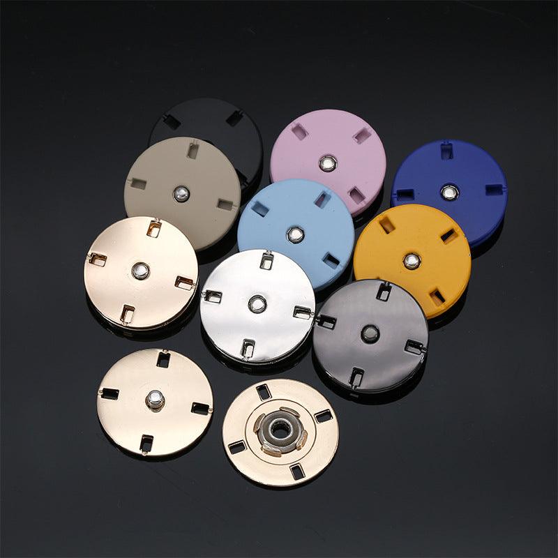 Versatile Metal Snap Buttons - Perfect for Clothing and Accessories - Zinc Alloy Material for Durability-10