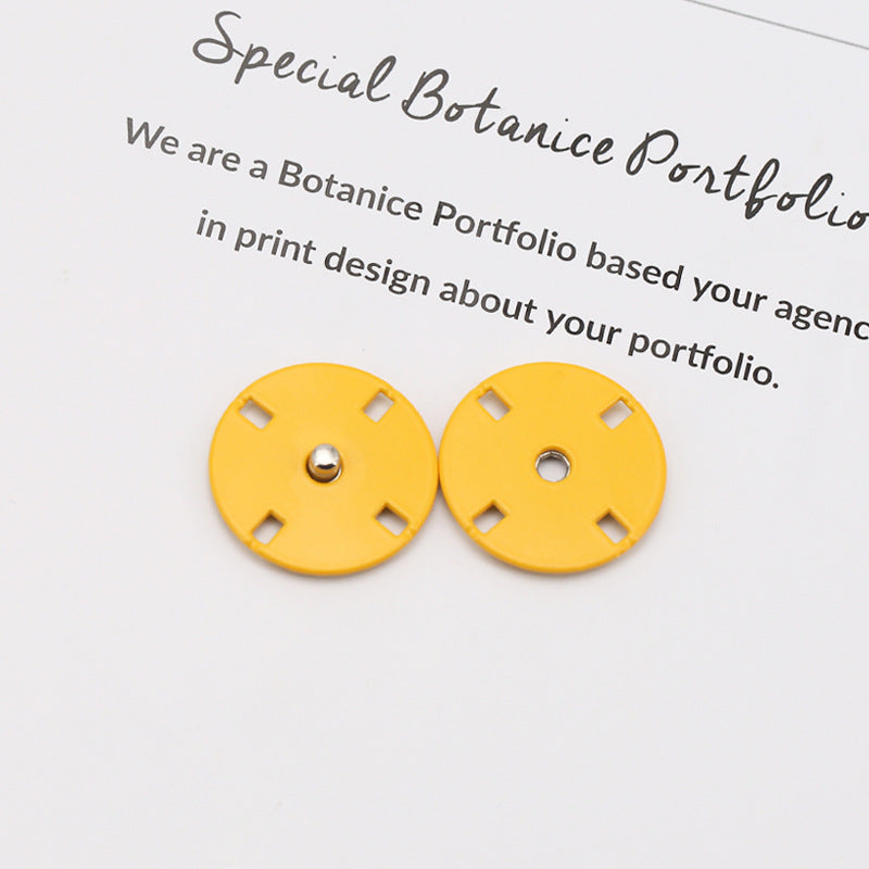 Versatile Metal Snap Buttons - Perfect for Clothing and Accessories - Zinc Alloy Material for Durability-10