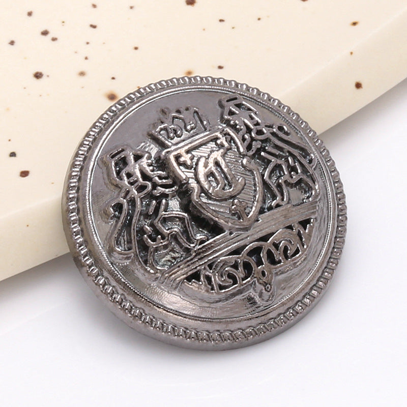 Zinc Alloy Anti-Brass Bulk Jacket Coat Design Metal Buttons-100