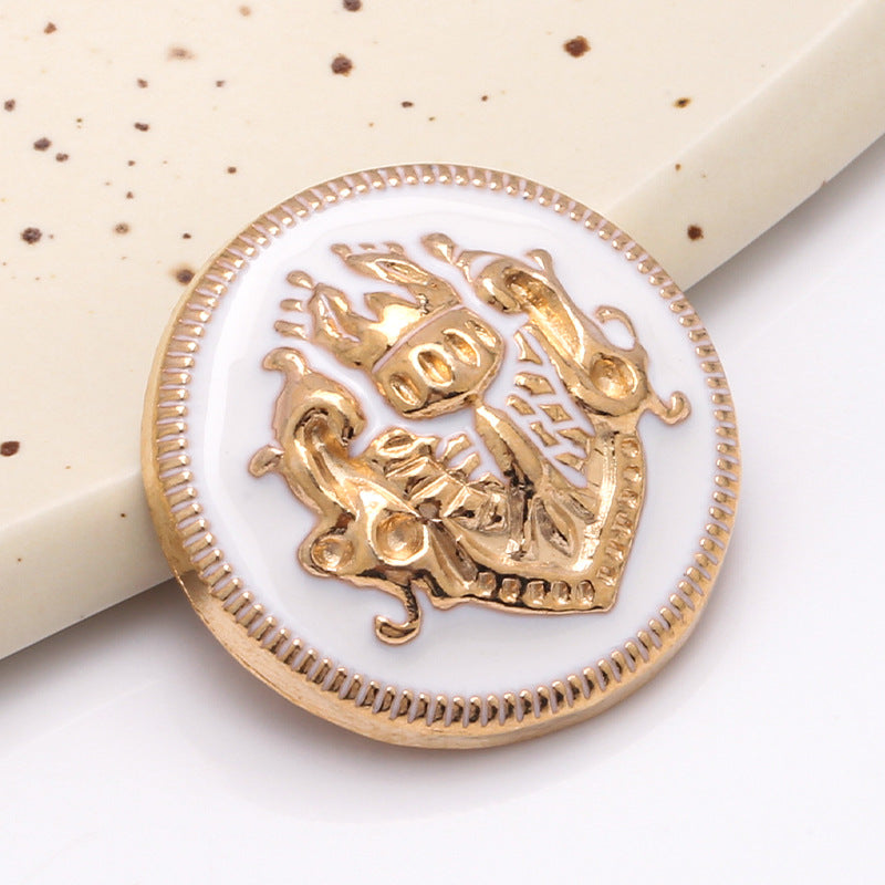 Zinc Alloy Anti-Brass Bulk Jacket Coat Design Metal Buttons-100