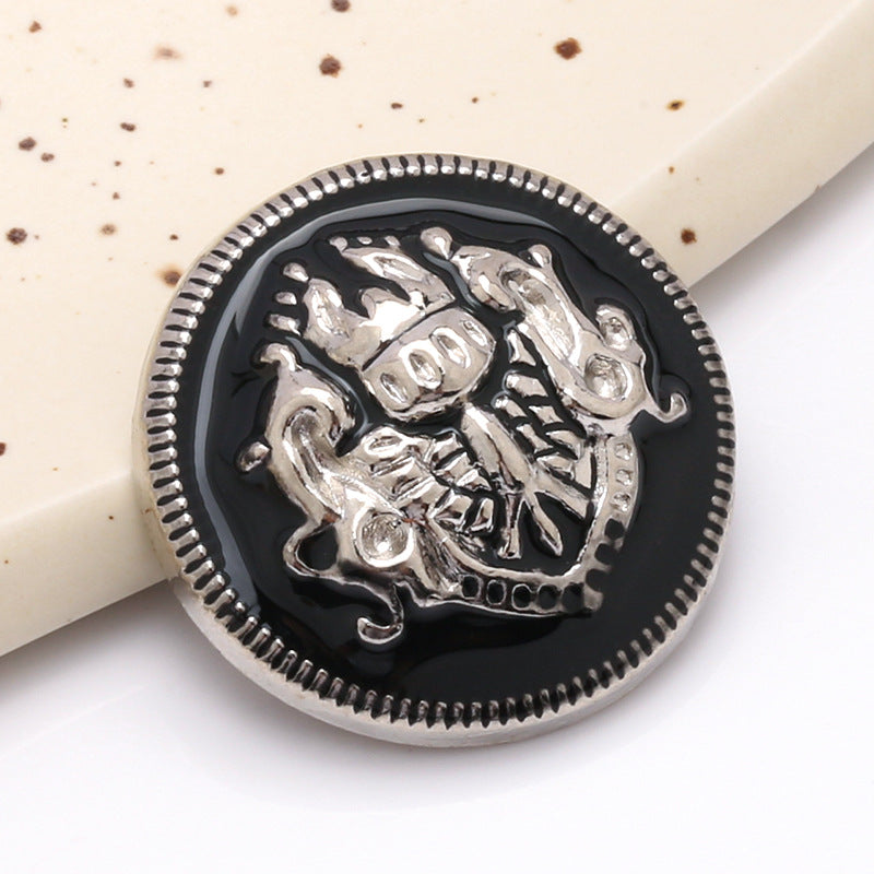 Zinc Alloy Anti-Brass Bulk Jacket Coat Design Metal Buttons-100