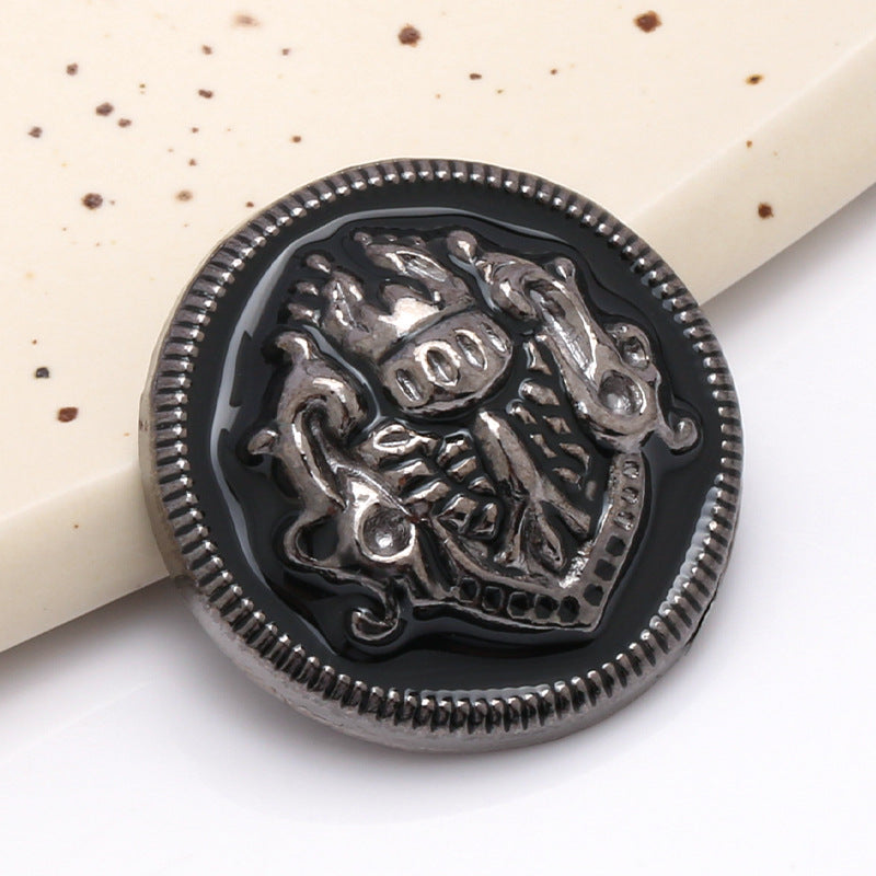 Zinc Alloy Anti-Brass Bulk Jacket Coat Design Metal Buttons-100