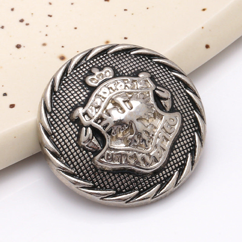 Zinc Alloy Anti-Brass Bulk Jacket Coat Design Metal Buttons-100