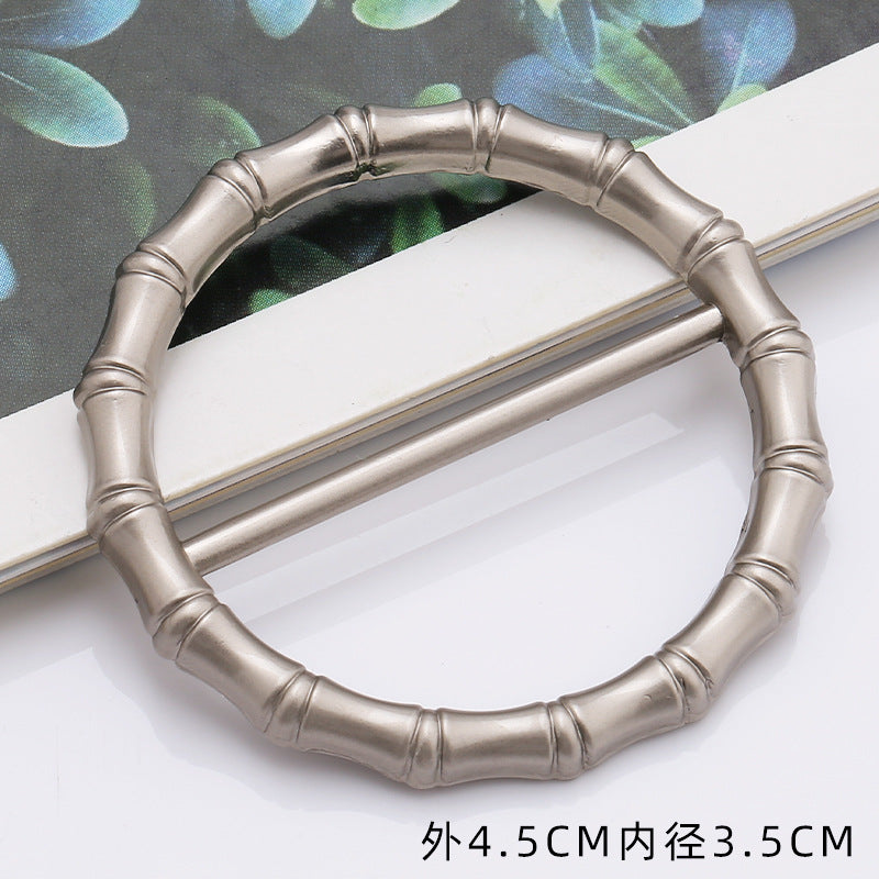 Metal Belt Decorative Suspenders Bag Accessories Shaped Day Coat Adjustment Button Backpack Third-101