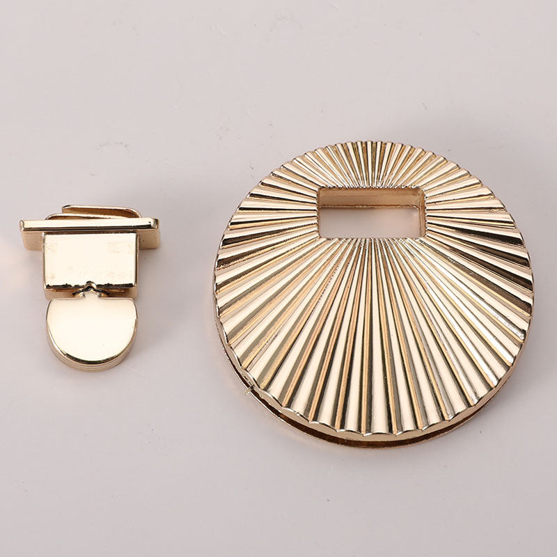 Handbag Mortise Twist Turn Lock Snap Bag Buckles Clasps Closure Hardware Accessories Lock-104