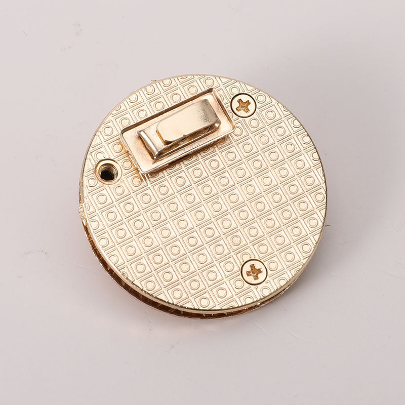 Handbag Mortise Twist Turn Lock Snap Bag Buckles Clasps Closure Hardware Accessories Lock-104