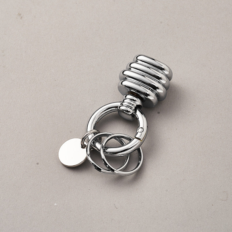 Professional Manufacturer zinc alloy bag decoration zinc alloy car key ring-104