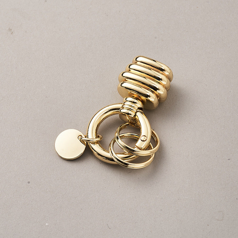Professional Manufacturer zinc alloy bag decoration zinc alloy car key ring-104