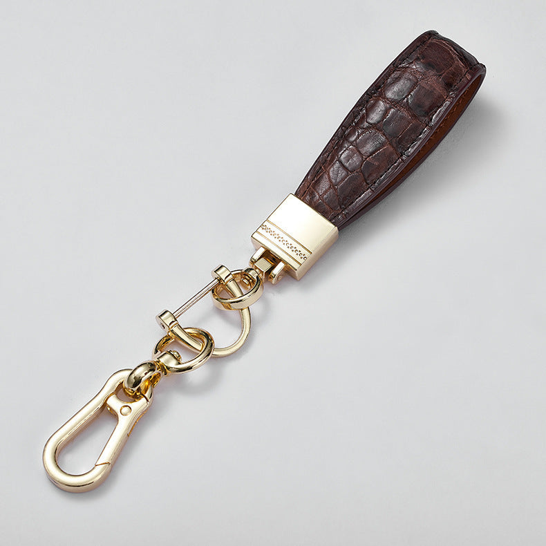 Premium PU Leather Keychain Waist Wallet Custom Leather Keychain For Bag Decoration-105