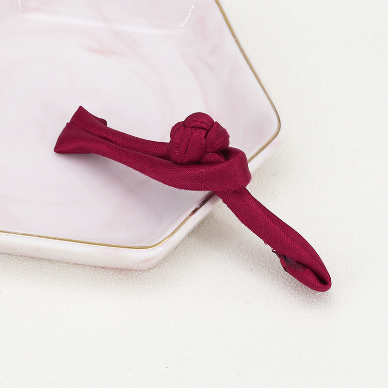 hot sale simple design two part combined hand wrapped satin fabric chinese frog and toggle button for clothes-108