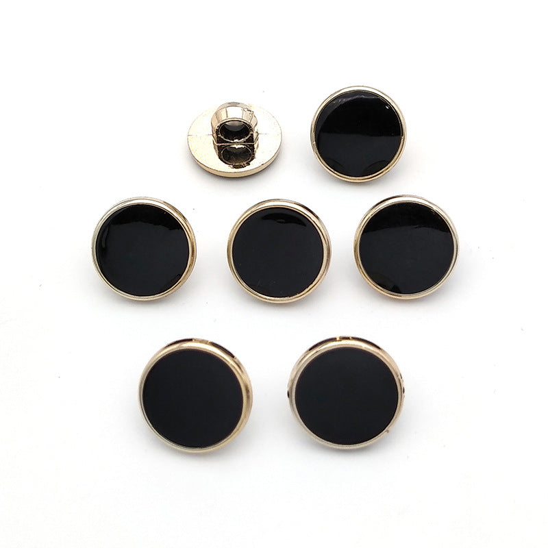 High Quality Custom Metal Pearl Shank Buttons Rhinestone Button for Women Coat and Jacket-109