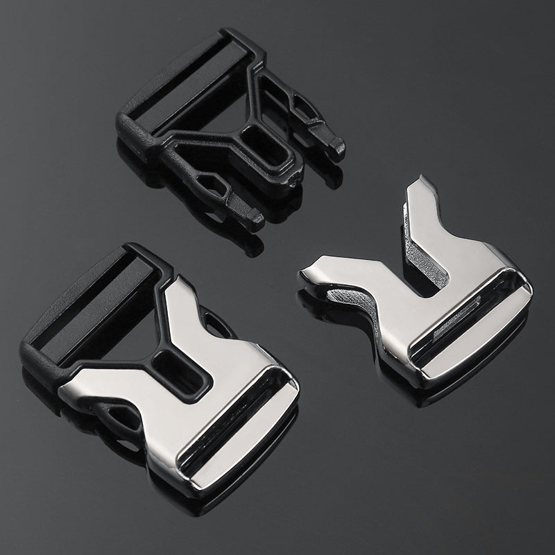 Bag hardware accessories luggage metal buckle buckle backpack mortise lock inner diameter 25mm-109