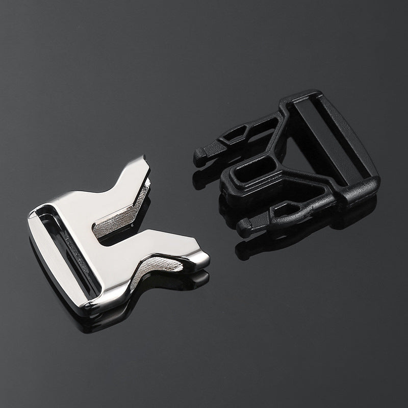 Bag hardware accessories luggage metal buckle buckle backpack mortise lock inner diameter 25mm-109