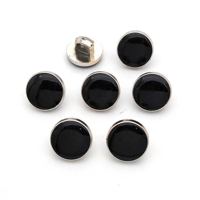 High Quality Custom Metal Pearl Shank Buttons Rhinestone Button for Women Coat and Jacket-109