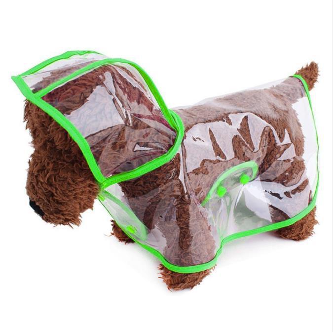 Manufacturer Custom Transparent PVC Dog Clothes Pet Accessory Outdoor Dog Raincoat Dropshipping-45
