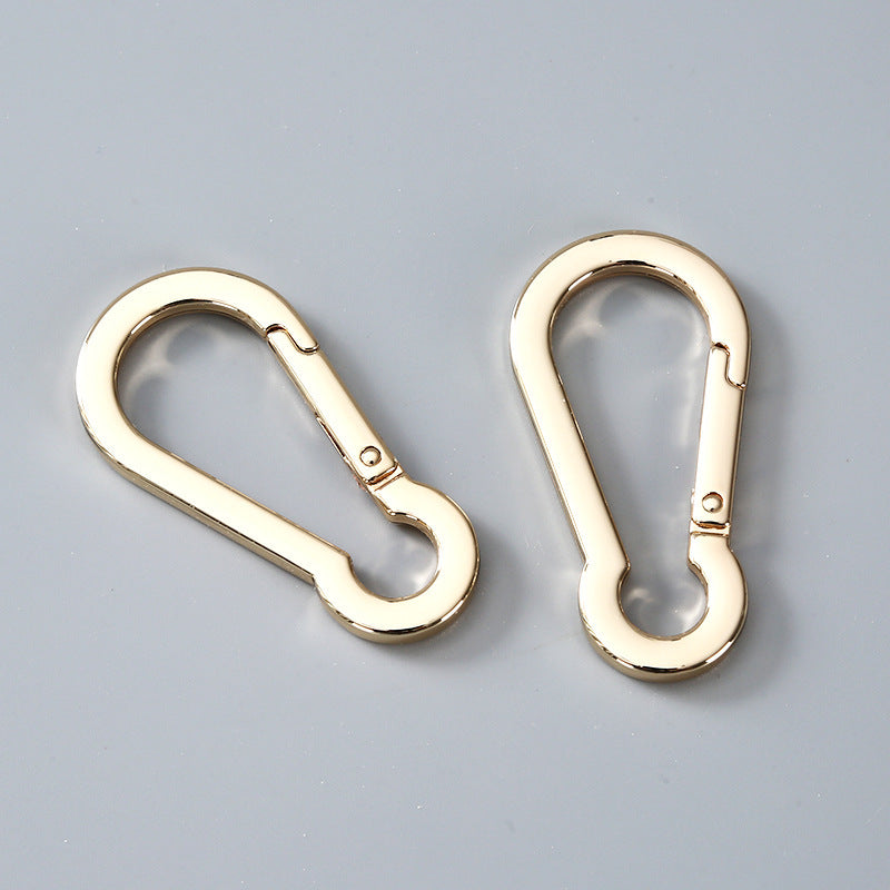 Handbag Accessories Swivel Carabiner Hooks Metal Zinc Alloy 8 Shape Spring Hook For Belt Strap-11