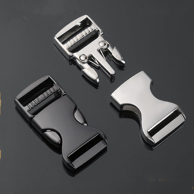 Wholesale Buckles Custom Logo Handbags Accessories Adjustable Release Buckle-11