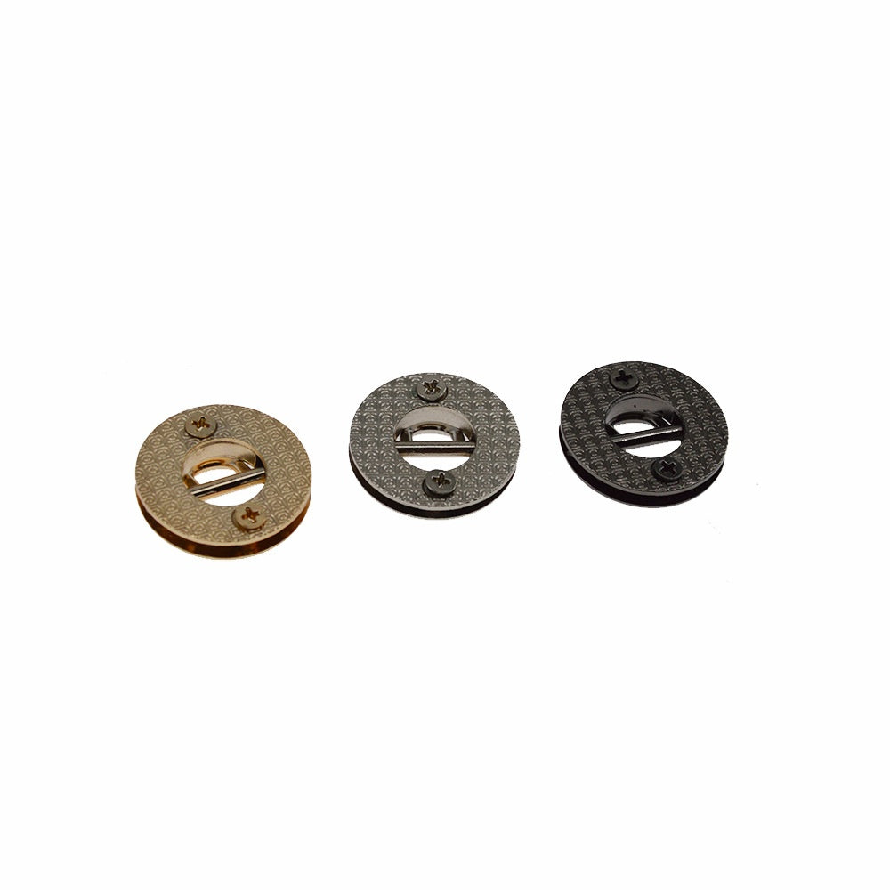 Round Eyelet Button Decorative Curtain Rings with D Connector Buckle for Bag Chain Eyelet Buckle Screw Ring-11