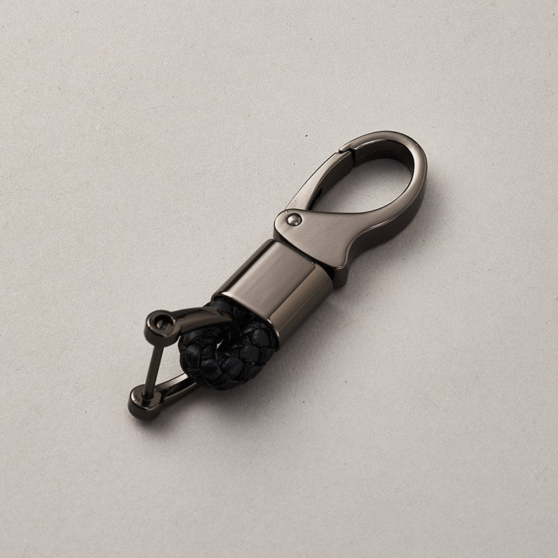 Creative Car Keychains Braided Rope Metal Keychain 4S Shop Gift Pendant Waist Hanging Key Ring Chain for M AMG RS-11