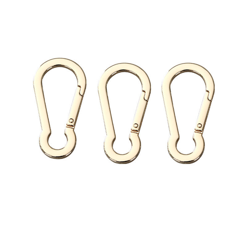 Handbag Accessories Swivel Carabiner Hooks Metal Zinc Alloy 8 Shape Spring Hook For Belt Strap-11