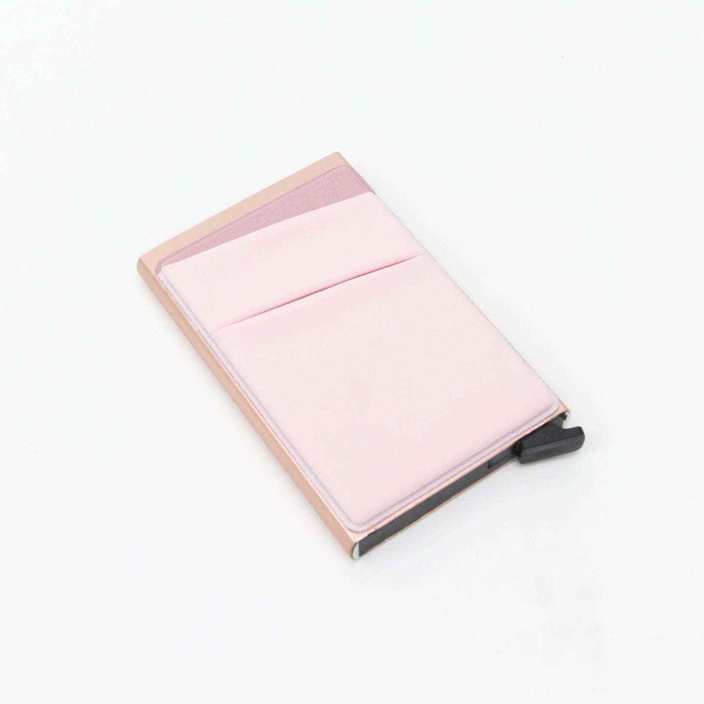 Factory Custom Metal Rfid Pop Up Card Holder Wallet credit card holder rfid