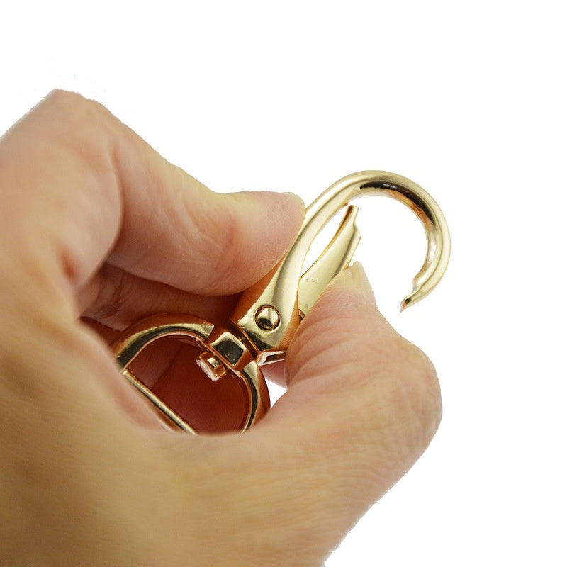Hot selling swivel lobster clasps push gate snap hook clasp swivel hooks for bag accessories-110