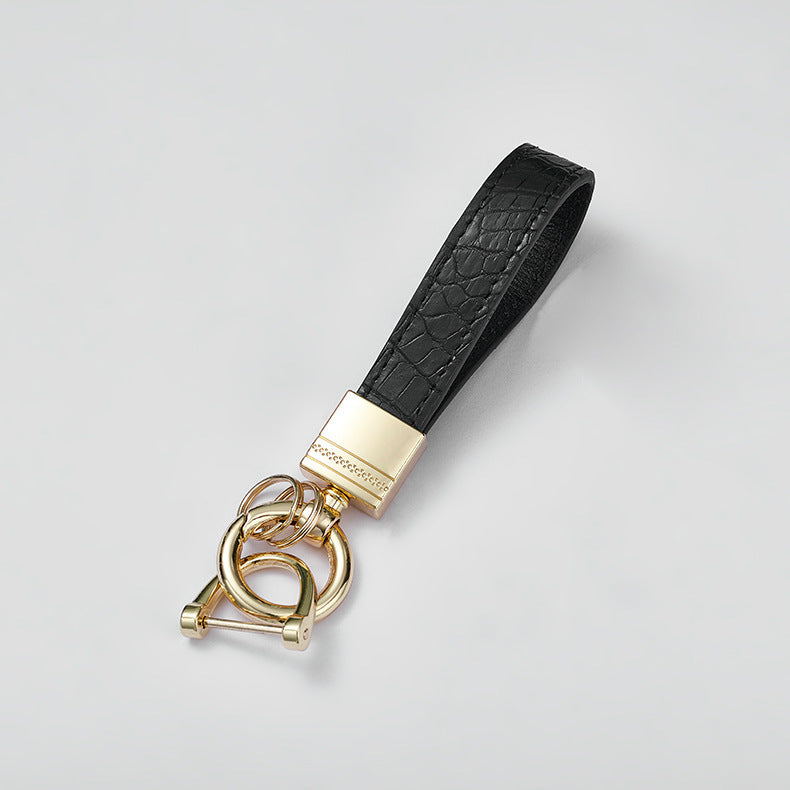 Hot Sale Genuine Leather Metal Car Brands Keychain Popular Keychain Cars Brands-111