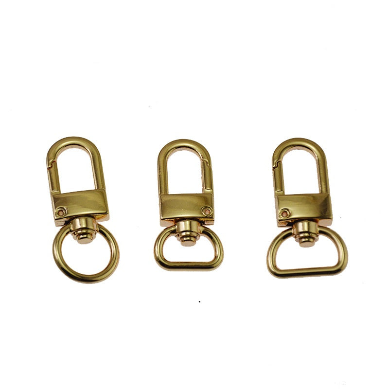 Stock supply high quality 12mm small swivel bag snap hook -115