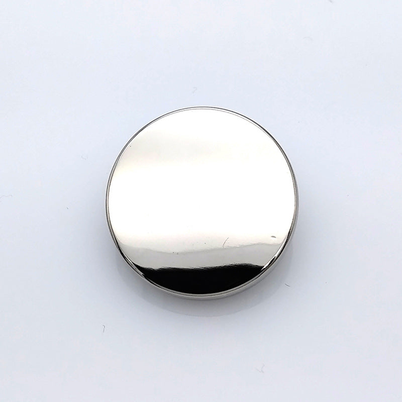 Metal Flat Blank Garment Button High-footed Hand-sewing Suit Coats Trench Buttons Shirts Down Jackets Buttons Wholesale-115
