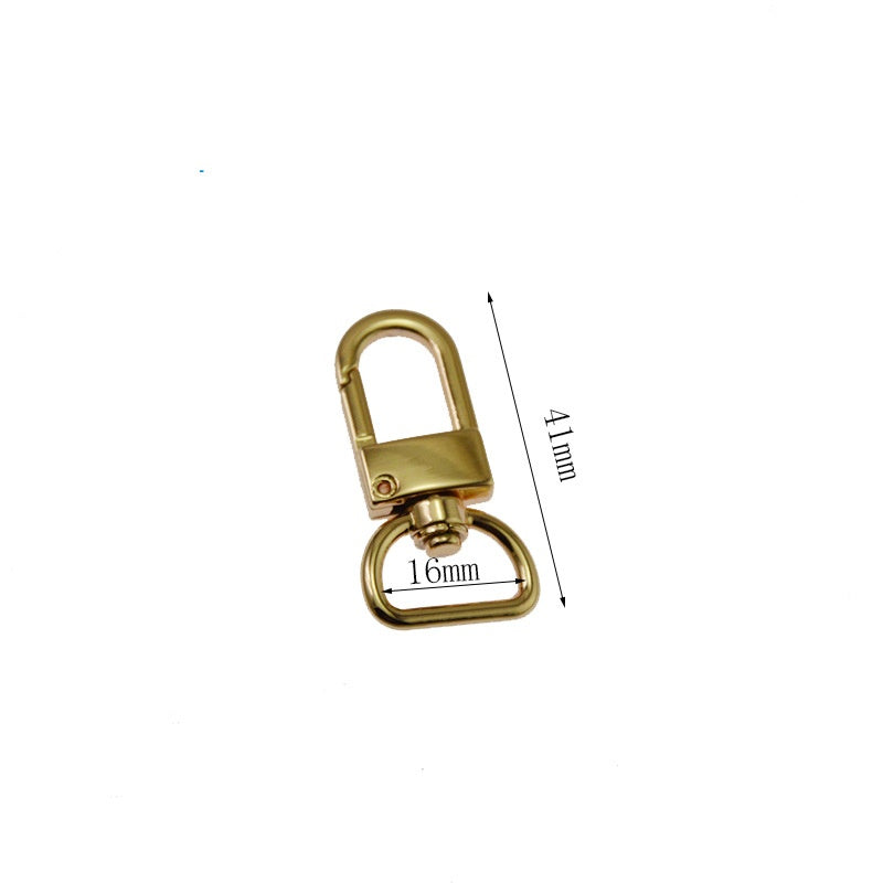 Stock supply high quality 12mm small swivel bag snap hook -115