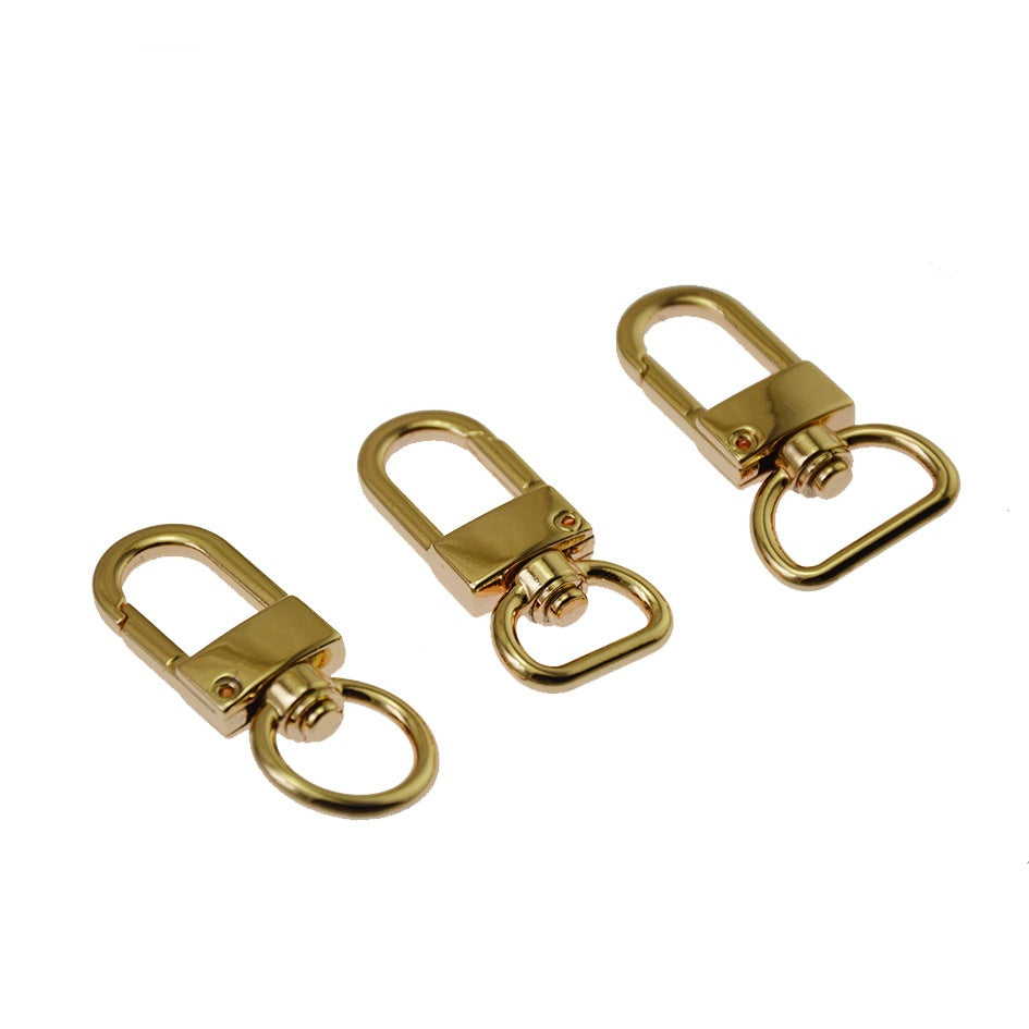 Stock supply high quality 12mm small swivel bag snap hook -115