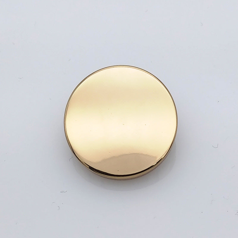 Metal Flat Blank Garment Button High-footed Hand-sewing Suit Coats Trench Buttons Shirts Down Jackets Buttons Wholesale-115