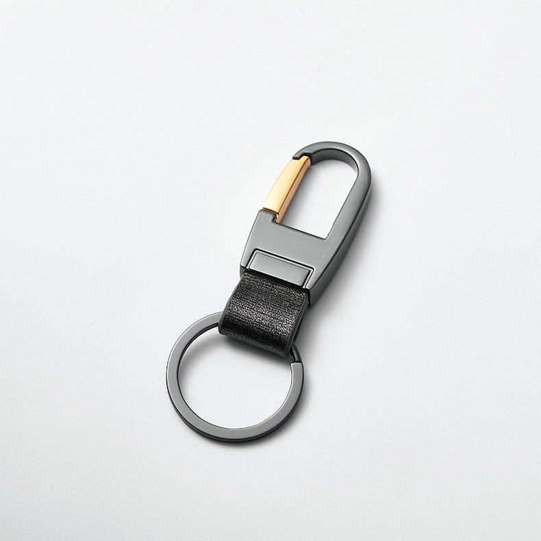 keychain accessories custom car laser engraving logo leather keychain-116