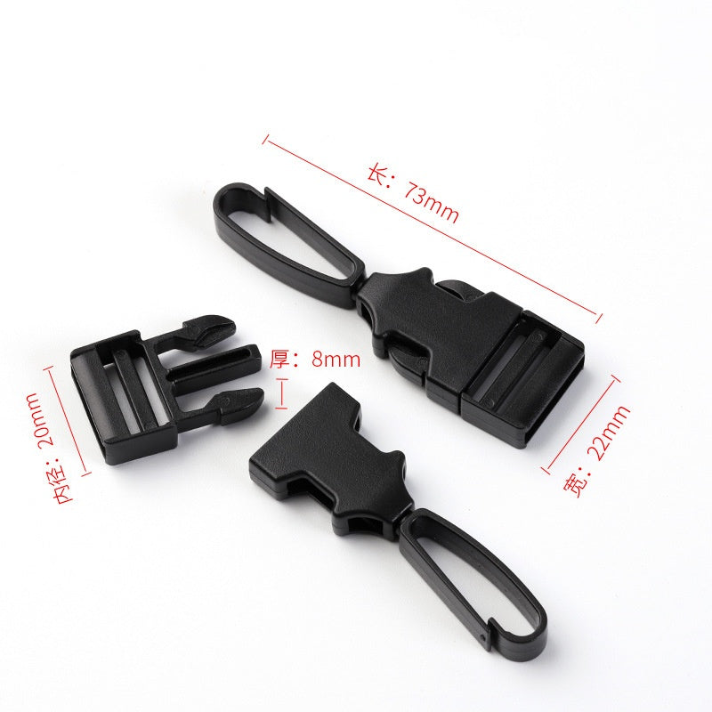 High quality sublimation strap custom printing adjustable plastic side release buckle luggage belt magnetic buckle belts-117