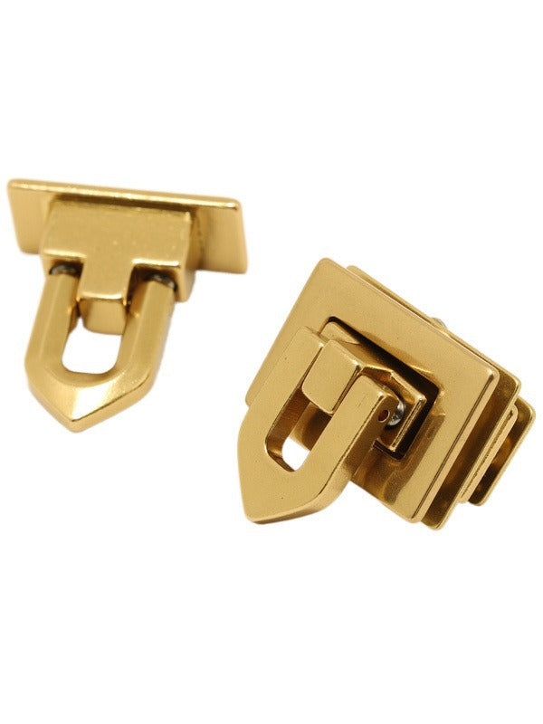 Solid Brass Clasp Turn Twist Lock for DIY Craft Shoulder Bag Purse Handbag Hardware Bag Accessories Buckle-119
