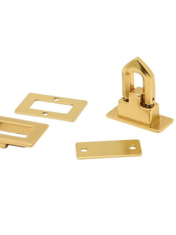 Solid Brass Clasp Turn Twist Lock for DIY Craft Shoulder Bag Purse Handbag Hardware Bag Accessories Buckle-119