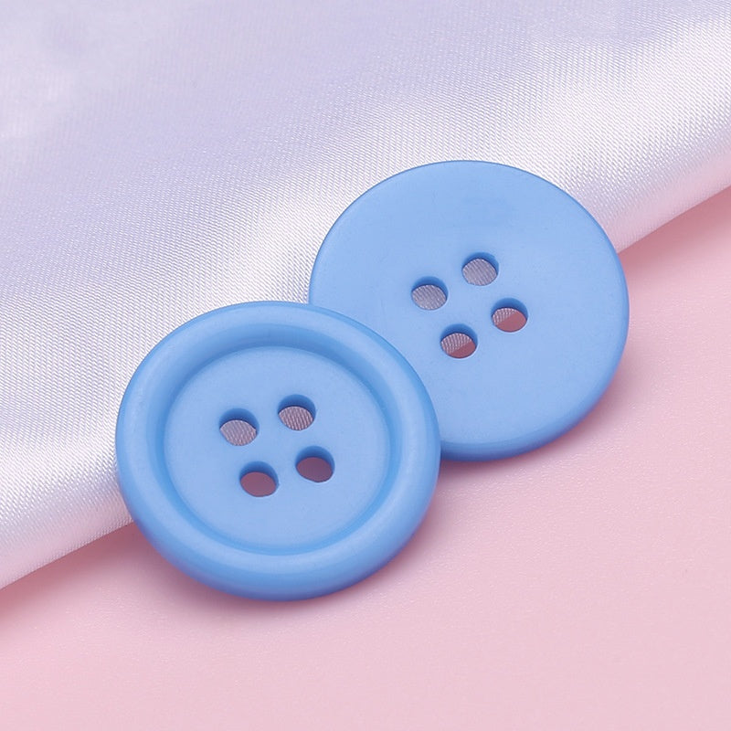 Broadside Sewing Shirt Fancy Polyester Plastic Buttons-12
