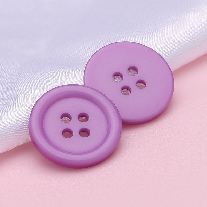 Broadside Sewing Shirt Fancy Polyester Plastic Buttons-12