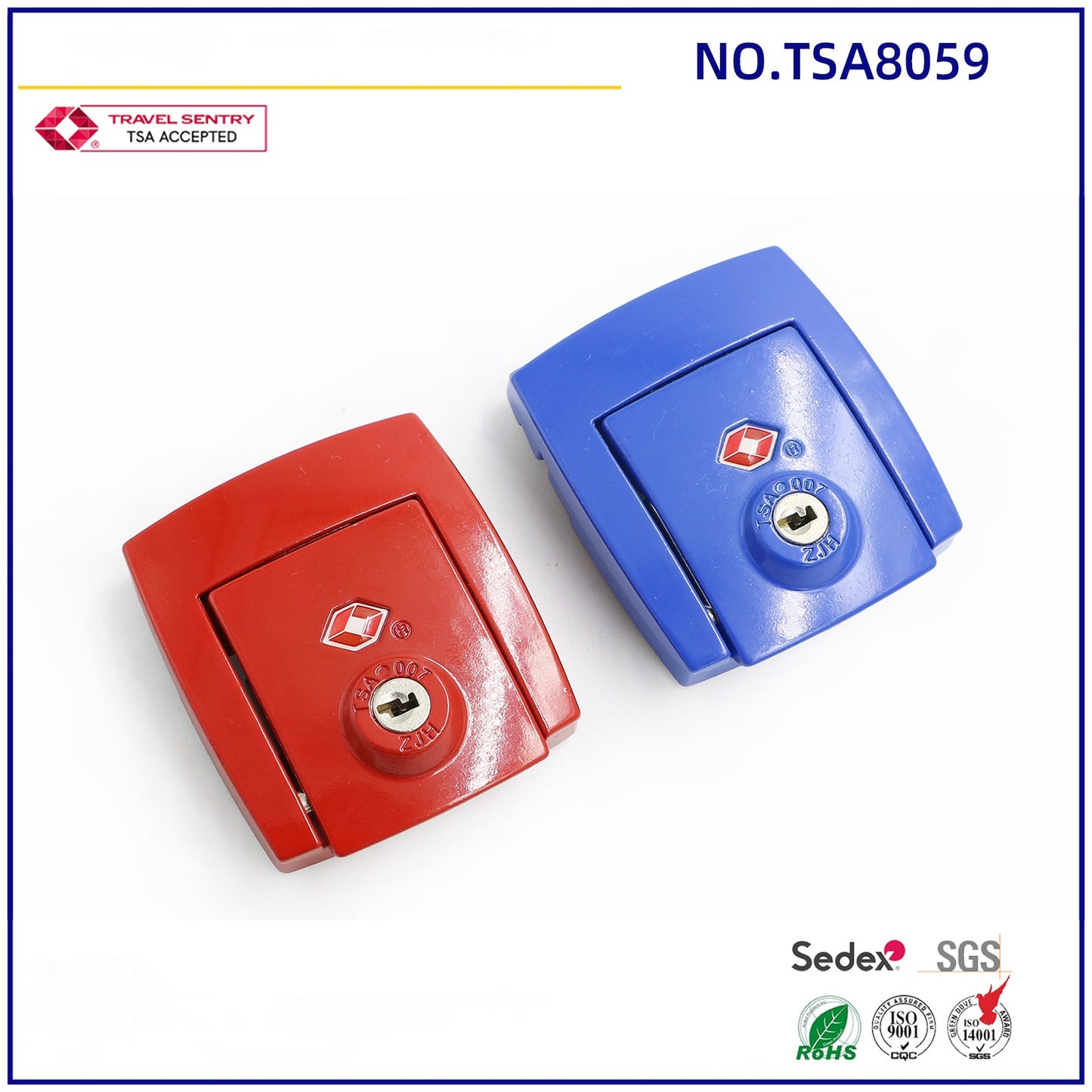 luggage trolley case high quality custom TSA lock 8059/Suitcase TSA lock /Luggage With TSA lock -12