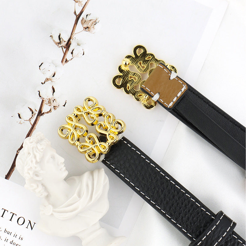 18MM Zinc Alloy Lady‘s Belt Buckle-12