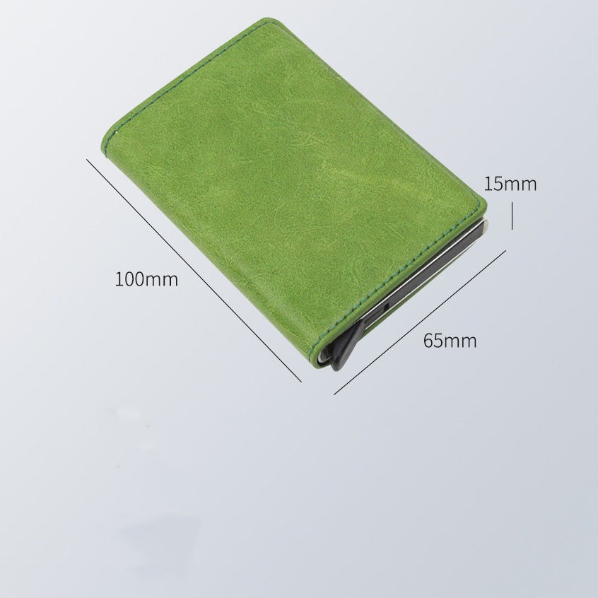 factory direct RFID Blocking metal business card holder