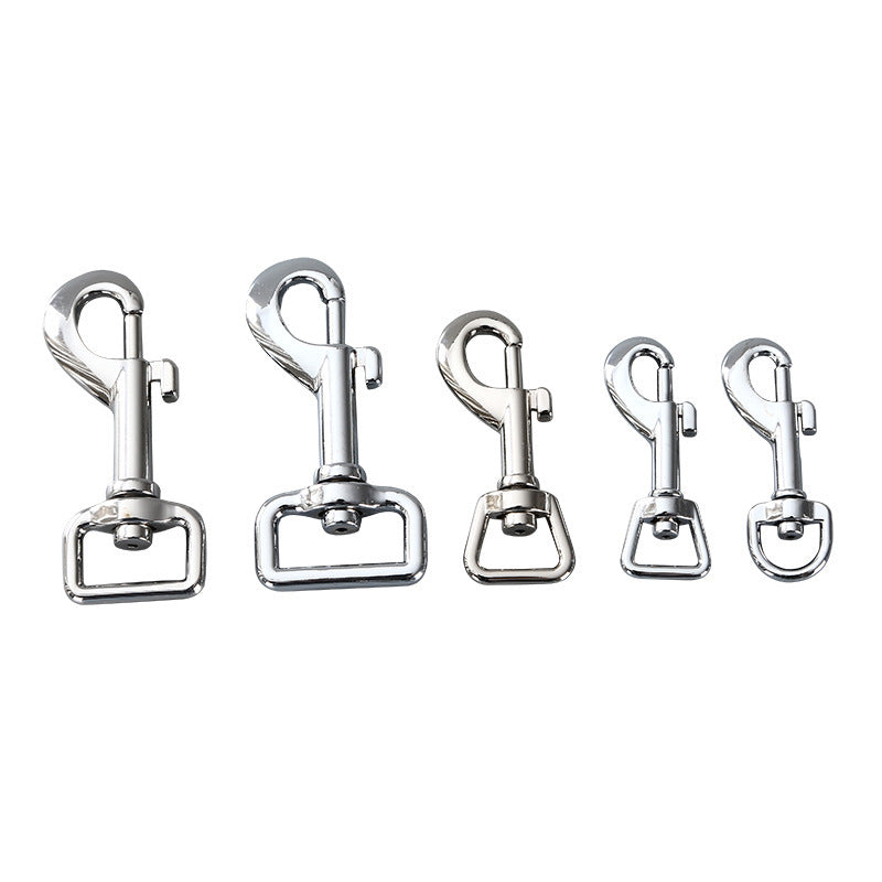 Trigger Clip Spring Pet Buckle Keychain Heavy Duty Stainless Steel Metal Buckle Swivel Snap Hooks for Dog Leash Collar Linking-12