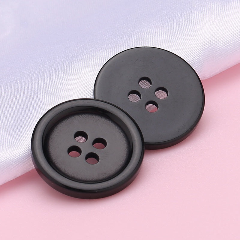 Broadside Sewing Shirt Fancy Polyester Plastic Buttons-12