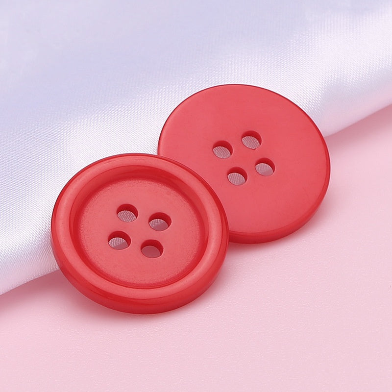 Broadside Sewing Shirt Fancy Polyester Plastic Buttons-12