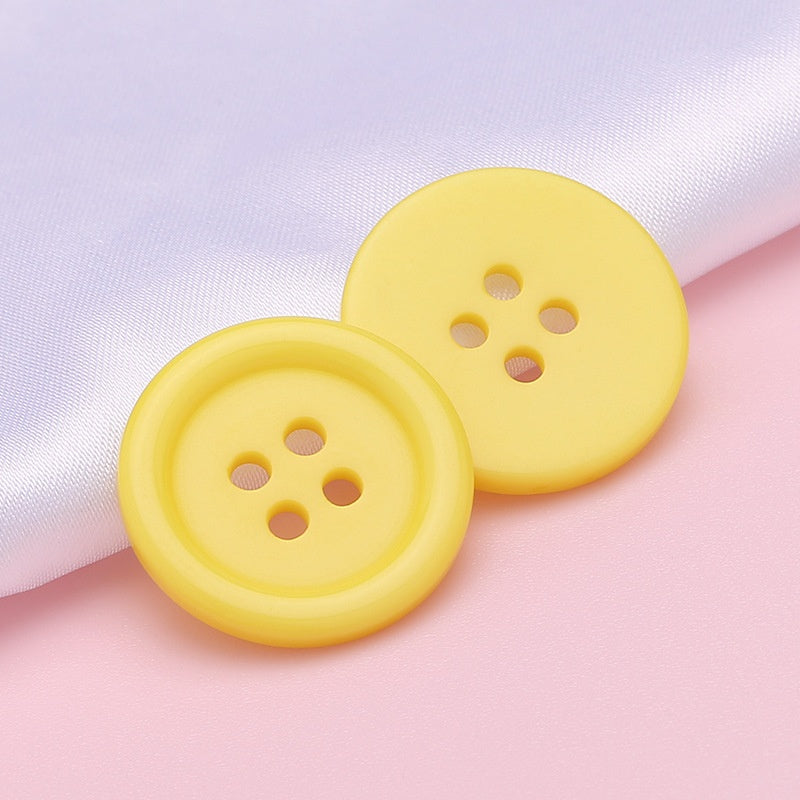 Broadside Sewing Shirt Fancy Polyester Plastic Buttons-12